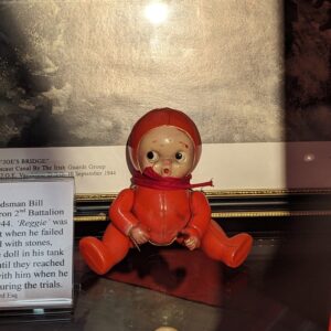 Reggie the Doll in The Guards Museum